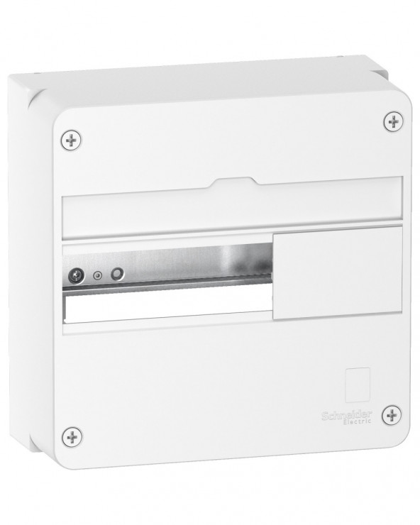 Resi9 - Coffret en saillie Blanc (RAL 9003)- 1 rangée de 13 modules SCHR9H13401  Coffret électrique et distribution